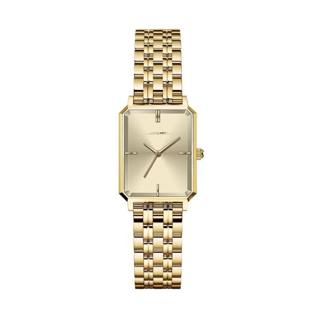 שעון Roberto Marino מלבני לנשים RM1952