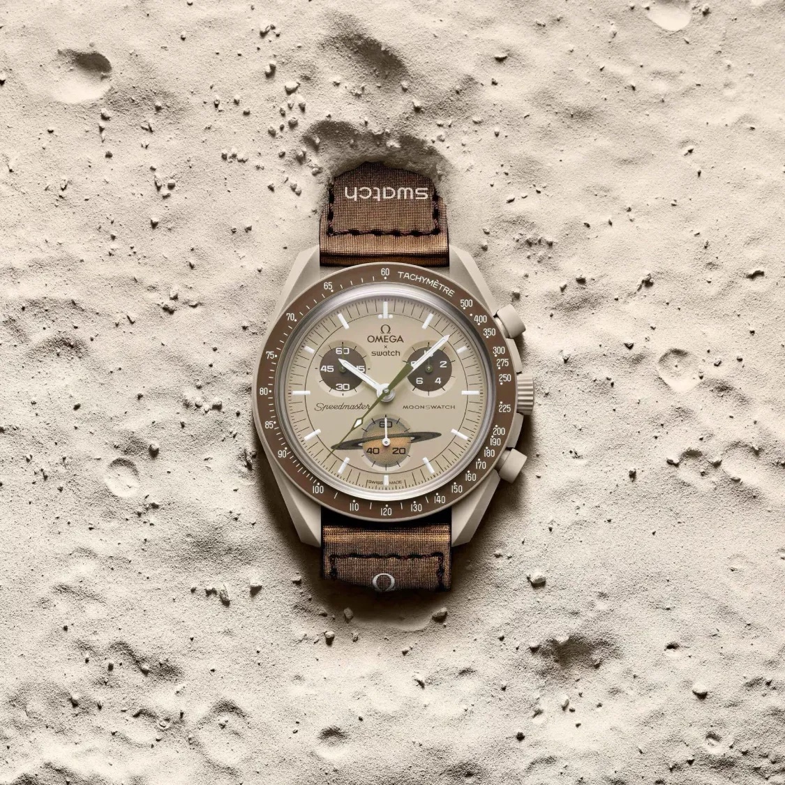 שעון Omega X Swatch SATURN שעון Omega X Swatch SATURN